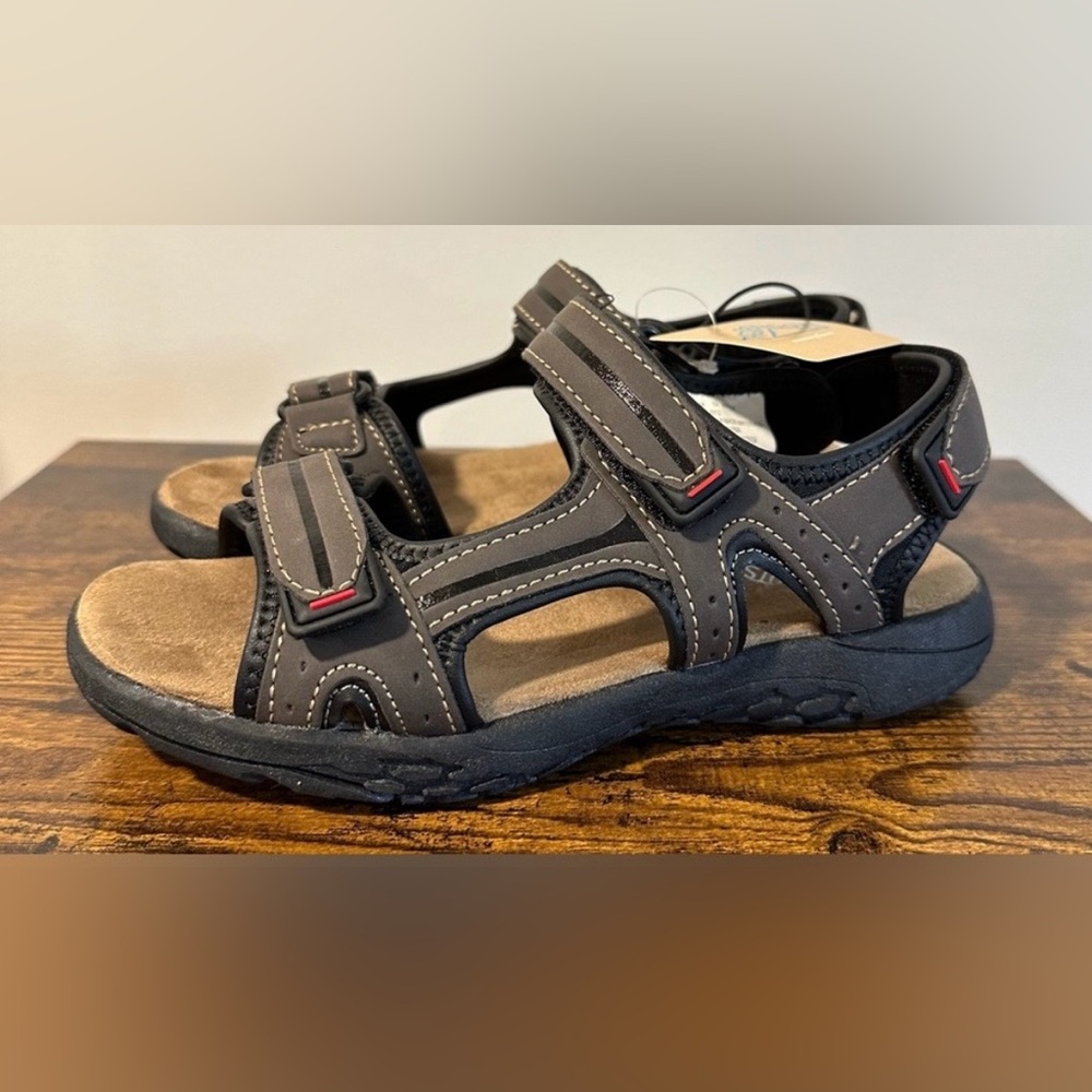 Thereabouts Boys Brown Marsh Sandals NWT Size Little Boys 2